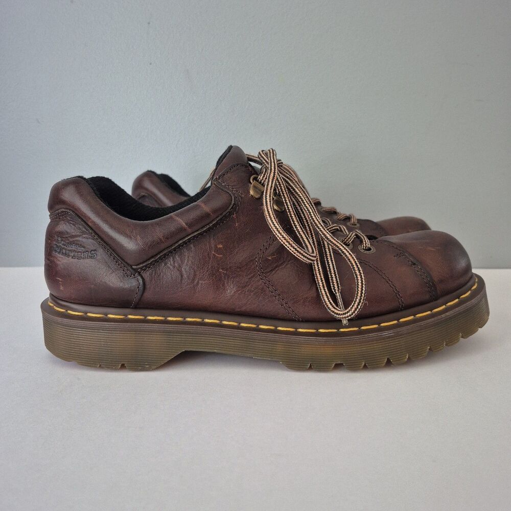 Birkenstock Brown Leather VTG Footprints Memphis Casual Oxford Shoes Mens 12M